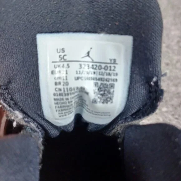 Nike Air Jordan Sneakers Kids Shoes 5C - Picture 7 of 8